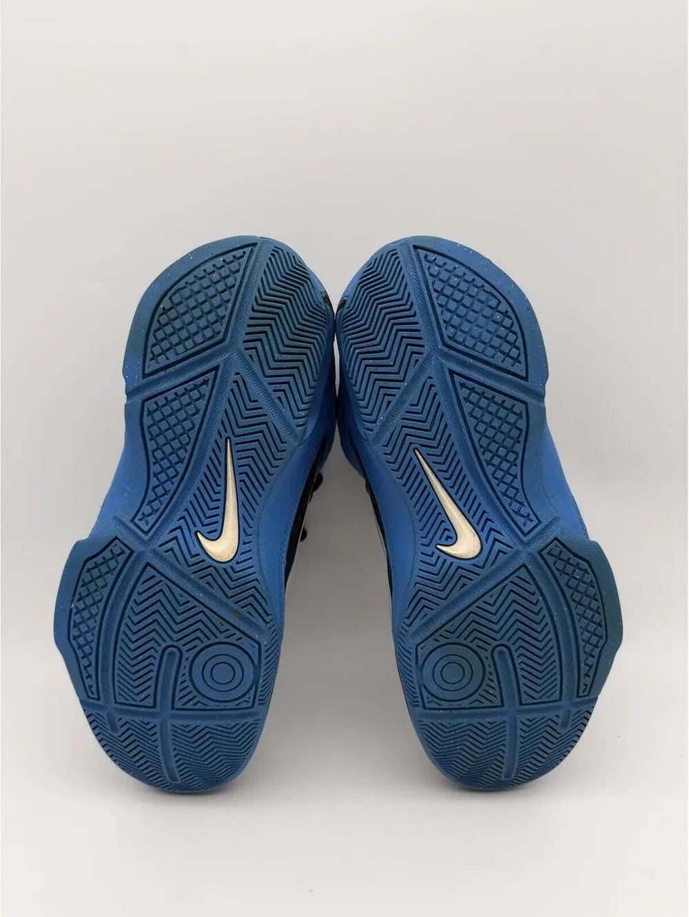 Nike Air‎ Visi Pro IV Men's Basketball Shoe Black Blue Size 8